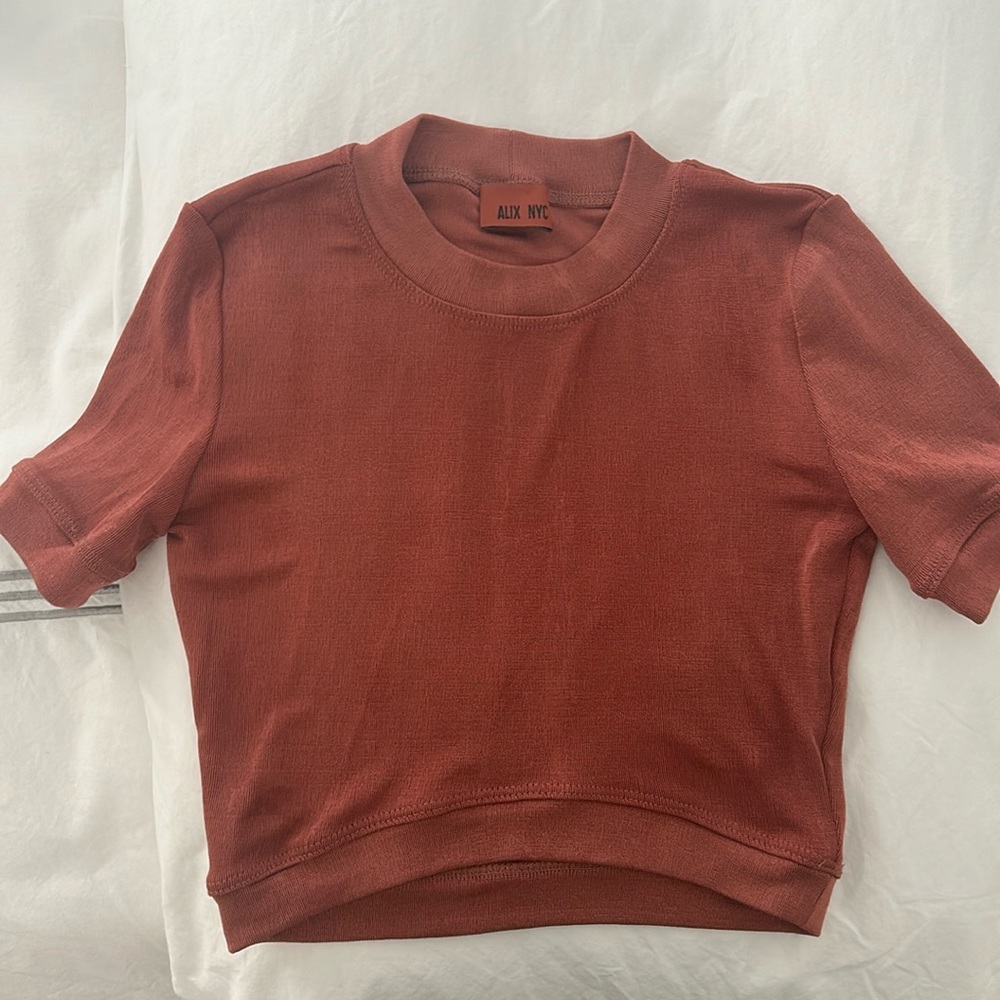 ALIX NYC cropped Tee